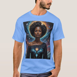 Celestial Goddess Galaxy Energy Shirt