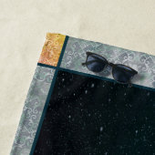 Celestial Goddess Messenger mit Tarot Cards Strandtuch (Beispiel)