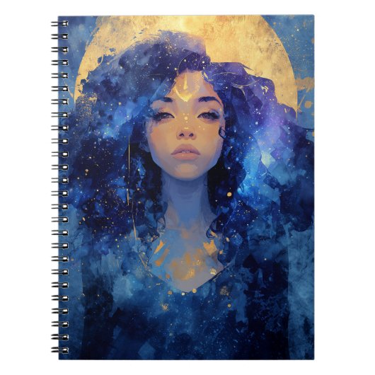 Celestial Goddess Notebook  Notizblock (Vorderseite)