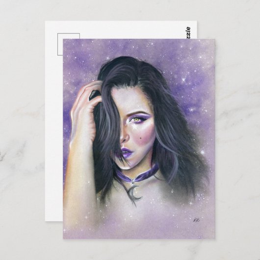 Celestial Goddess Postcard Postkarte (Vorne/Hinten)