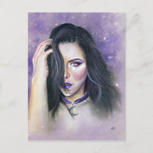 Celestial Goddess Postcard Postkarte