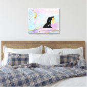 *~* Celestial Goddess Rainbow Pastel Glitzer AP22 Leinwanddruck (Insitu (Schlafzimmer))