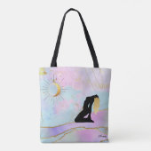 *~* Celestial Goddess Rainbow Pastel Glitzer AP22 Tasche (Rückseite)