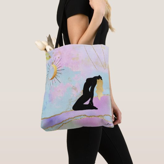 *~* Celestial Goddess Rainbow Pastel Glitzer AP22 Tasche (Von Nahem)