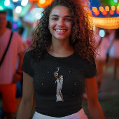 Celestial Goddess Snake Woman T-Shirt