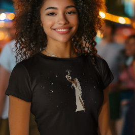 Celestial Goddess Snake Woman T-Shirt