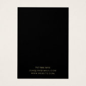 Celestial Gold Black Sun Moon Jewelier Display Car (Rückseite)