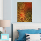 Celestial Gold Foil Print Foliendrucke (In Situ (Schlafzimmer))