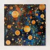 Celestial Gold Galaxy Puzzle (Horizontal)