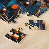 Celestial Gold Galaxy Puzzle (Seite)