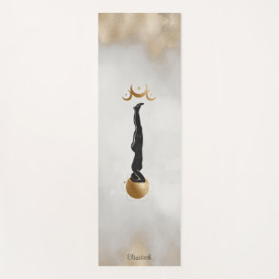 Celestial Gold Moon Yoga Yogamatte