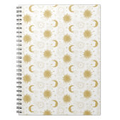 Celestial Gold Photo Notebook Notizblock (Vorderseite)