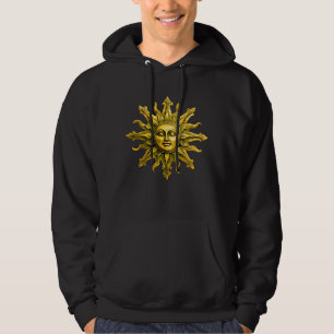 "Celestial Gold Radiance" Die Sonne Hoodie