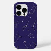 Celestial Gold Star Solareclipse Theme Case-Mate iPhone Hülle (Rückseite)