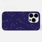 Celestial Gold Star Solareclipse Theme Case-Mate iPhone Hülle (Rückseite (Horizontal))