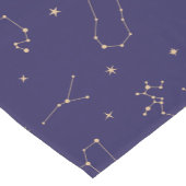 Celestial Gold Star Solareclipse Theme Kurzer Tischläufer (Ecke)
