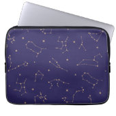 Celestial Gold Star Solareclipse Theme Laptopschutzhülle (Vorderseite)