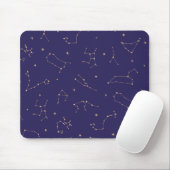 Celestial Gold Star Solareclipse Theme Mousepad (Mit Mouse)