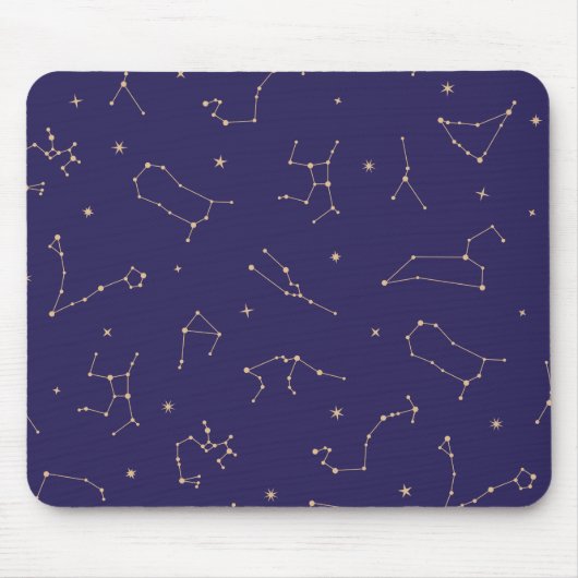 Celestial Gold Star Solareclipse Theme Mousepad (Vorne)