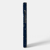 Celestial Gold Sun and Moon Case-Mate iPhone Hülle (Rückseite / Links)