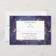 Celestial Gold Sun and Moon Wedding