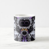 Celestial Gothic Hexe und Black Cat Kaffeetasse (Mittel)