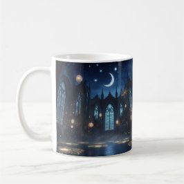 Celestial Gothic Sanctuary - Eine mystische Nacht Kaffeetasse