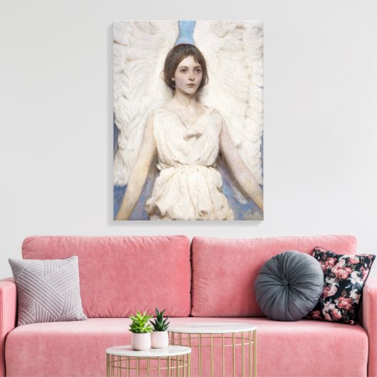 Celestial Grace: Engel von Abbott Handerson Thayer Leinwanddruck (Insitu (Wohnzimmer))