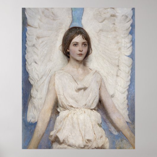 Celestial Grace: Engel von Abbott Handerson Thayer Poster (Vorne)