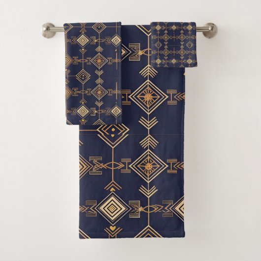 Celestial Grid Badhandtuch Set (Insitu)