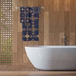 Celestial Grid Badhandtuch Set