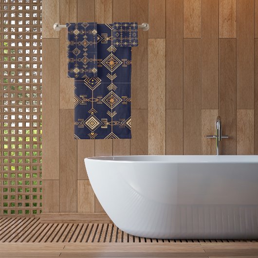 Celestial Grid Badhandtuch Set