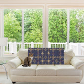 Celestial Grid Fleecedecke