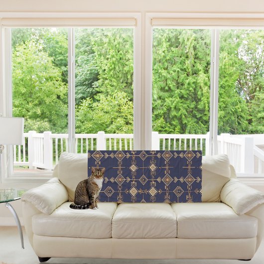 Celestial Grid Fleecedecke