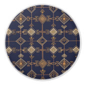 Celestial Grid Keramik Knob Keramikknauf (Vorderseite)