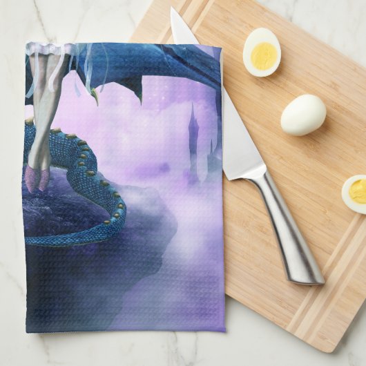 Celestial Guardian Geschirrtuch (Viertel Falte)