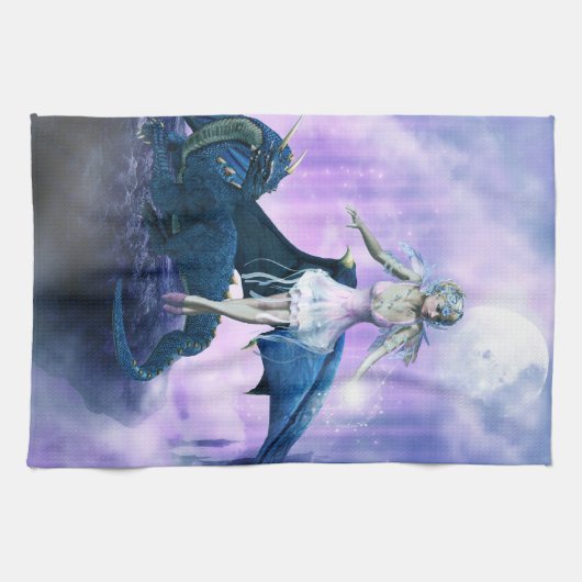 Celestial Guardian Geschirrtuch (Horizontal)