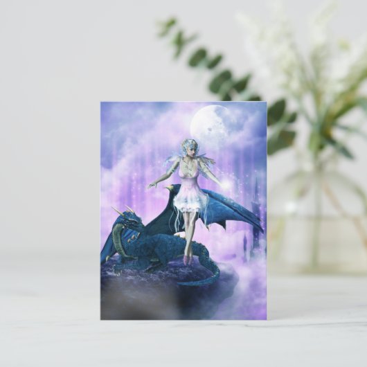 Celestial Guardian Postkarte (Stehend Vorderseite)