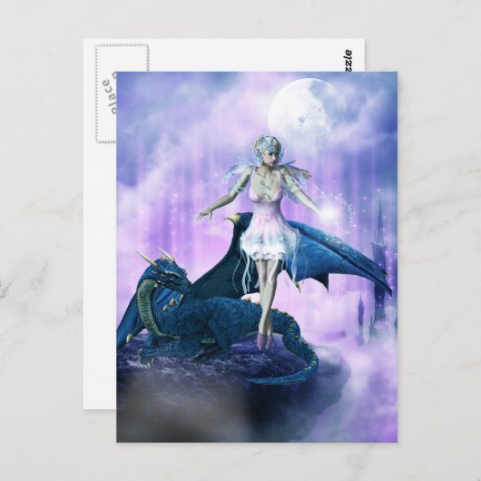 Celestial Guardian Postkarte (Vorne/Hinten)