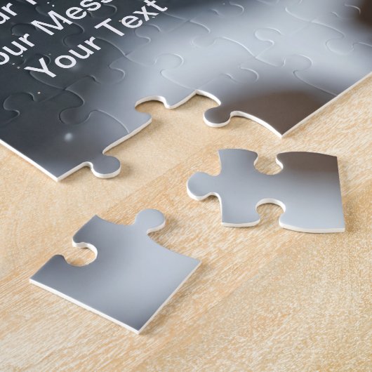 Celestial Guardian - Schneeleopard Puzzle (Seite)