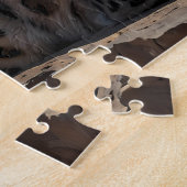 Celestial Guardian - Schneeleopard Puzzle (Seite)