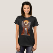"Celestial Guardian: Women's Angel Wings Gebet Gr T-Shirt (Vorne ganz)