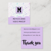 CELESTIAL HALLOWEEN QUADRATISCHE VISITENKARTE (Vorne/Hinten)