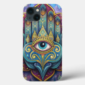 Celestial Hamsa  Case-Mate iPhone Hülle (Rückseite)