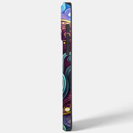 Celestial Hamsa  Case-Mate iPhone Hülle (Rückseite / Links)