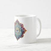 Celestial Hamsa Kaffeetasse (VorderseiteRechts)