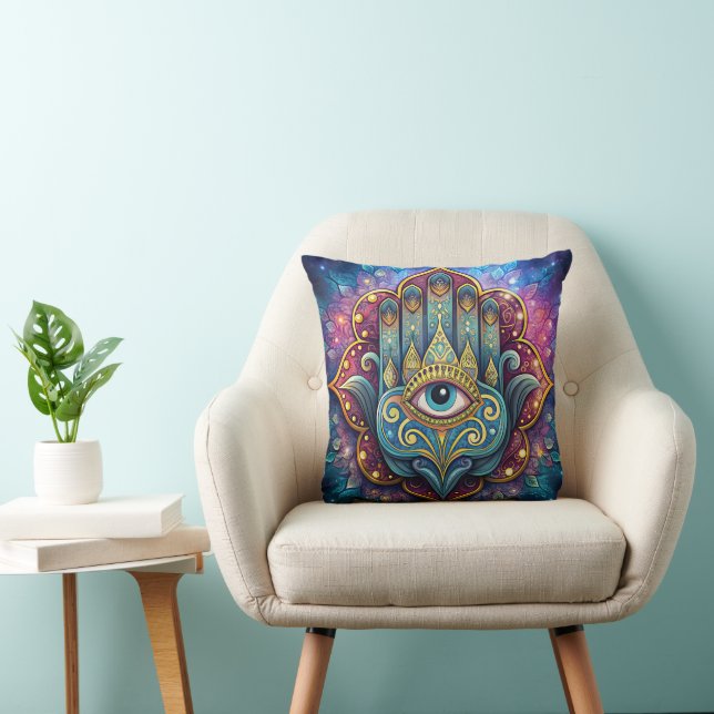 Celestial Hamsa  Kissen (Stuhl )