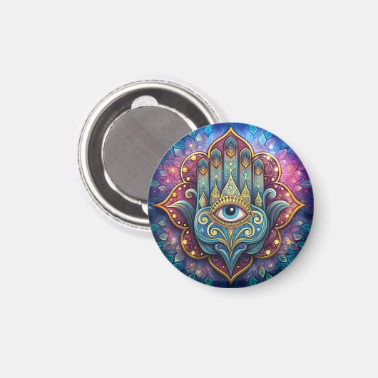 Celestial Hamsa  Magnet (Vorderseite/Rückseite)
