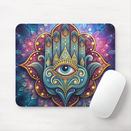 Celestial Hamsa Mousepad (Mit Mouse)