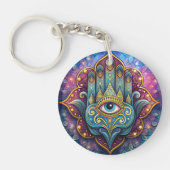Celestial Hamsa Schlüsselanhänger (Vorderseite)